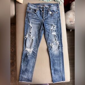 American Eagle Distressed Skinny Jeans